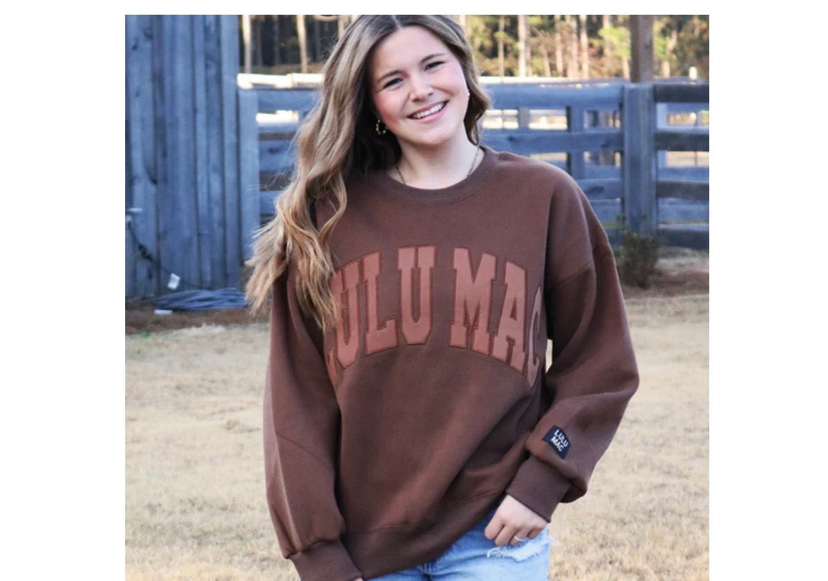 LuLu Mac Brown/Brown Sweatshirt