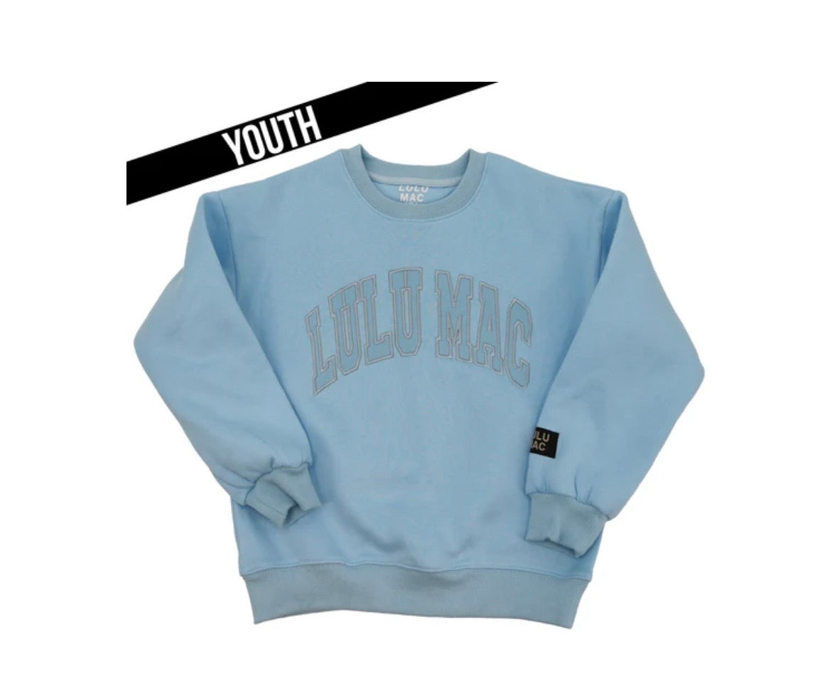 Youth LuLu Mac Blue Sweatshirt
