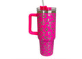 LuLu Mac Morgan Tumbler-Pink Leopard