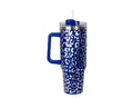LuLu Mac Morgan Tumbler- Royal Leopard