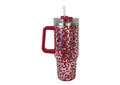 LuLu Mac Morgan Tumbler- Red Leopard