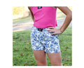 LuLu Mac Youth Blue Floral Shorts
