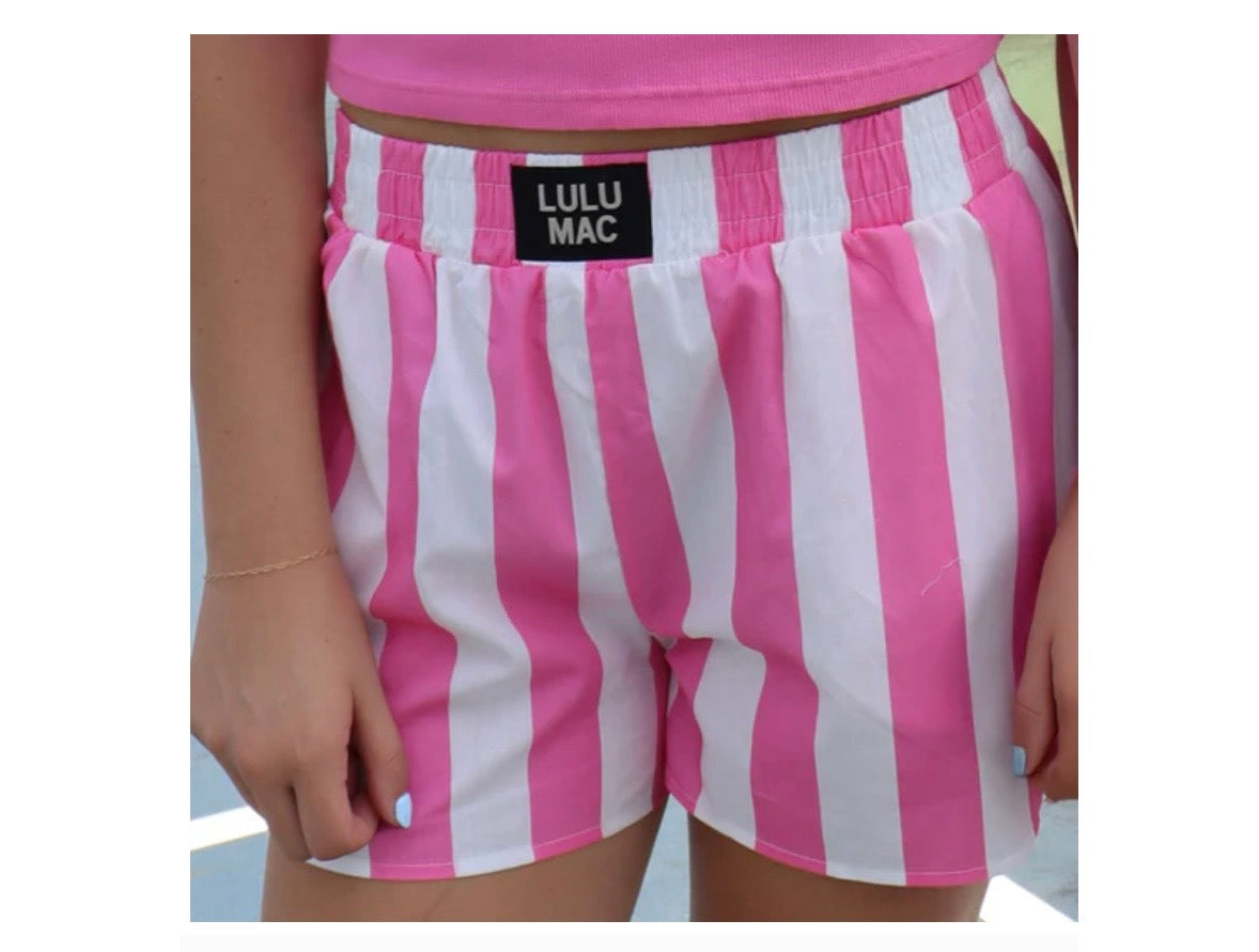 LuLu Mac Bubblegum Darby Shorts