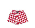 LuLu Mac Red Check Shorts