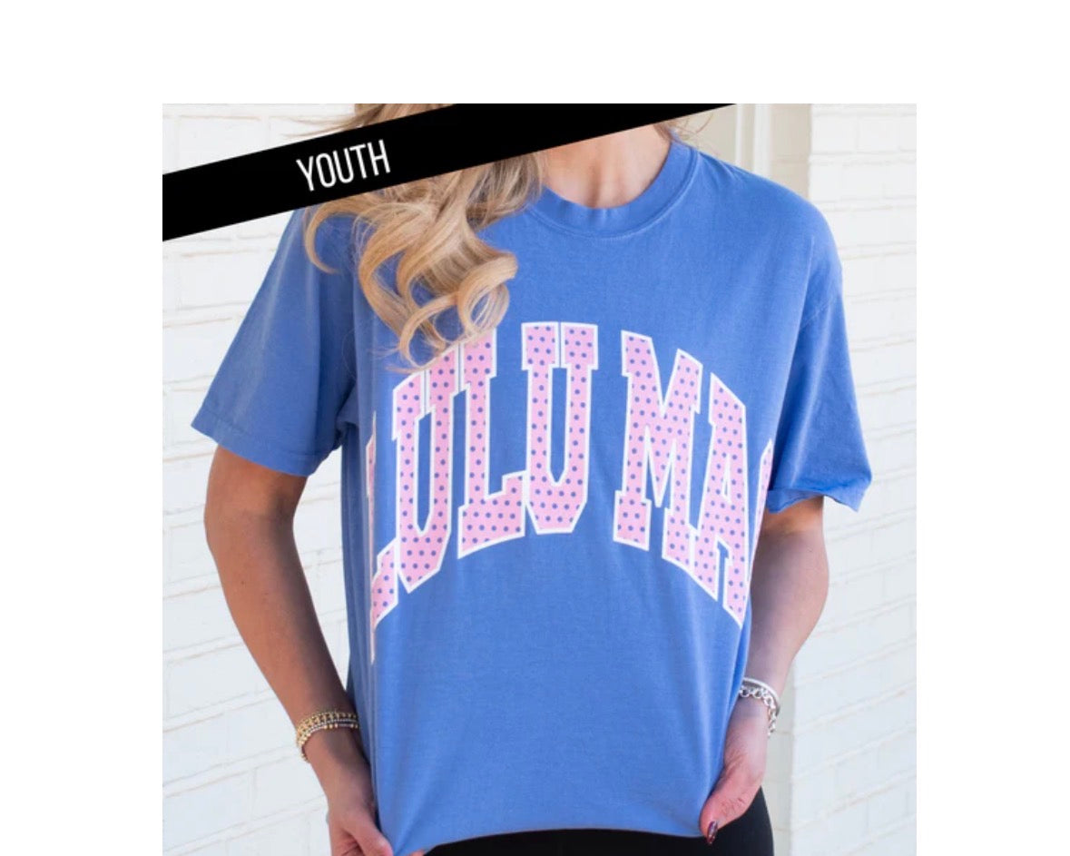 Youth Flo Blue Tee