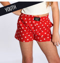 Youth Red Star Shorts