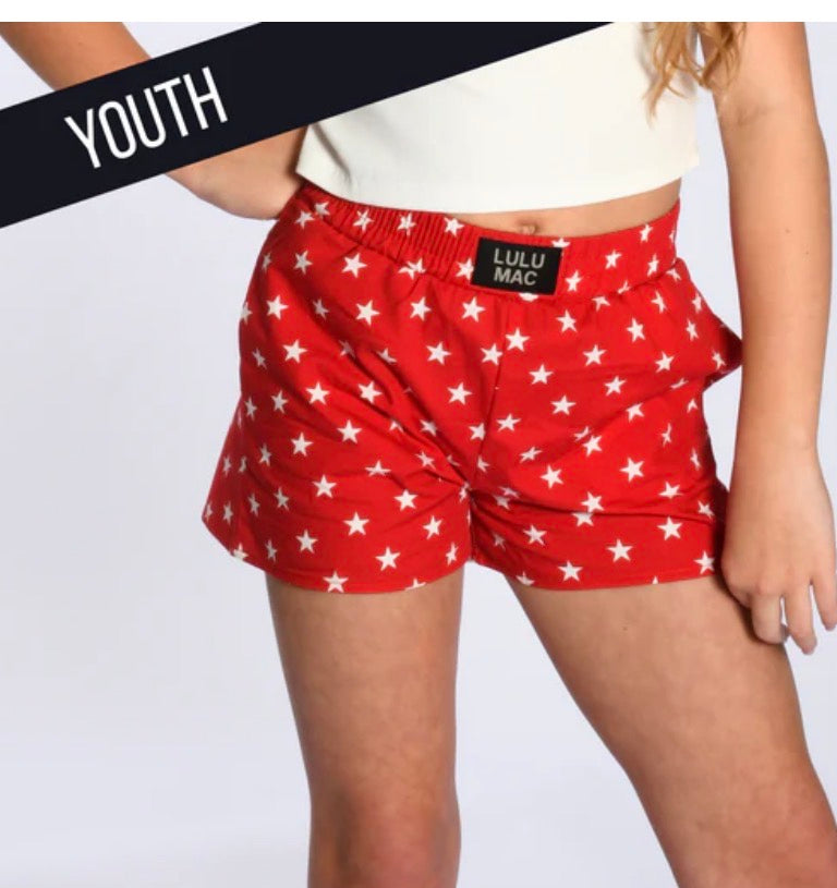 Youth Red Star Shorts