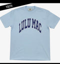LuLu  Youth chambray/navy dot tee