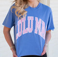 LuLu Flo Blue dot tee