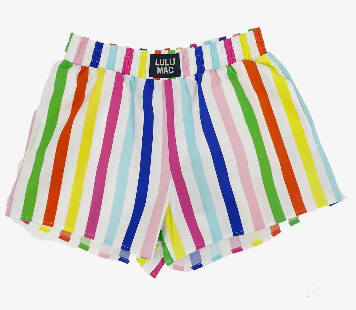 Lu Lu Multi Stripe shorts