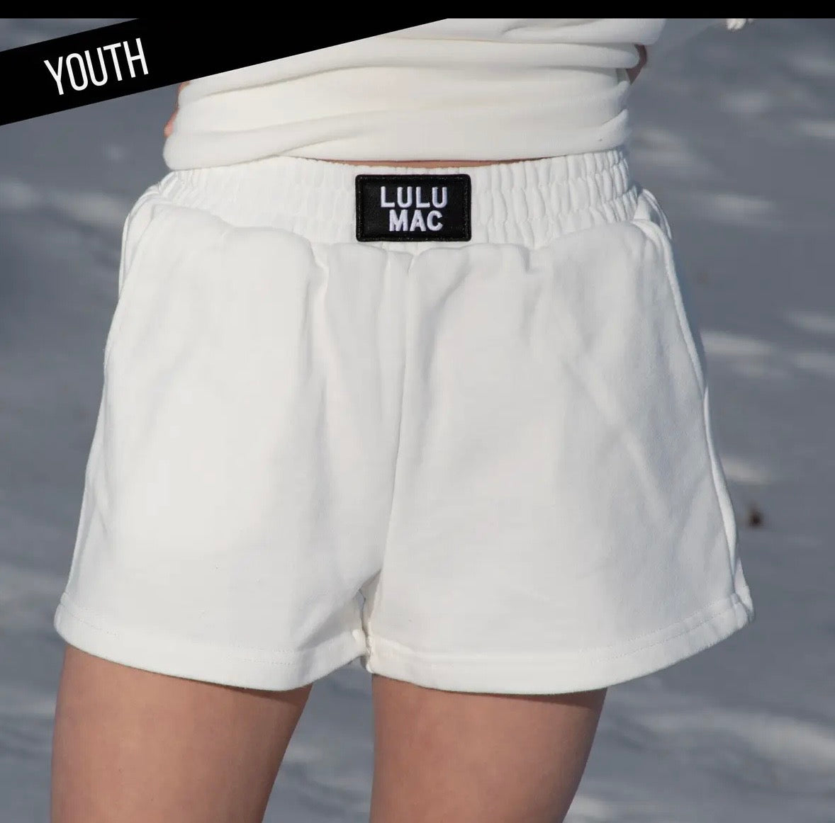 LuLu terry cloth short-white