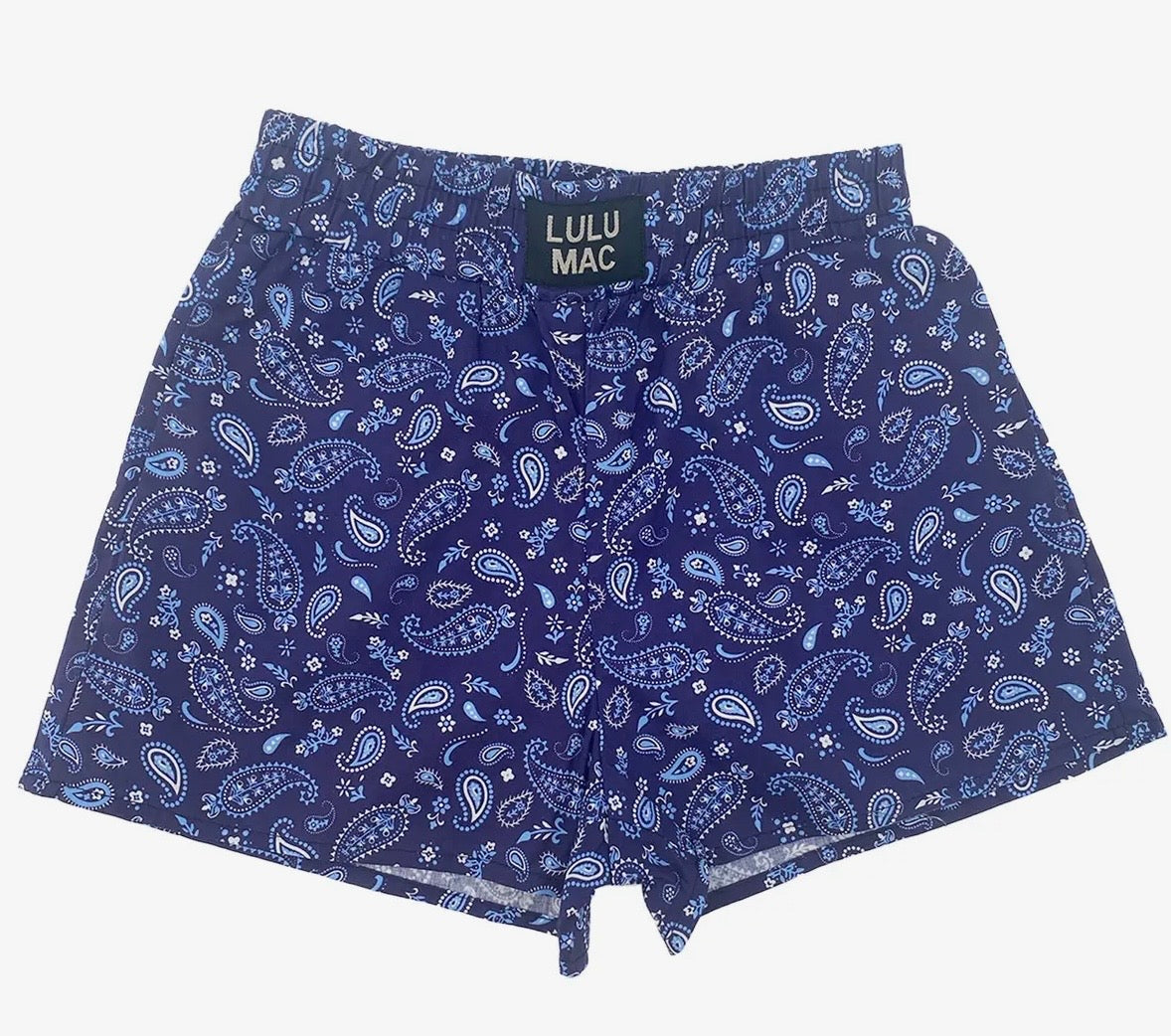 LuLu Bue paisley short
