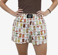 LuLu white Boot short