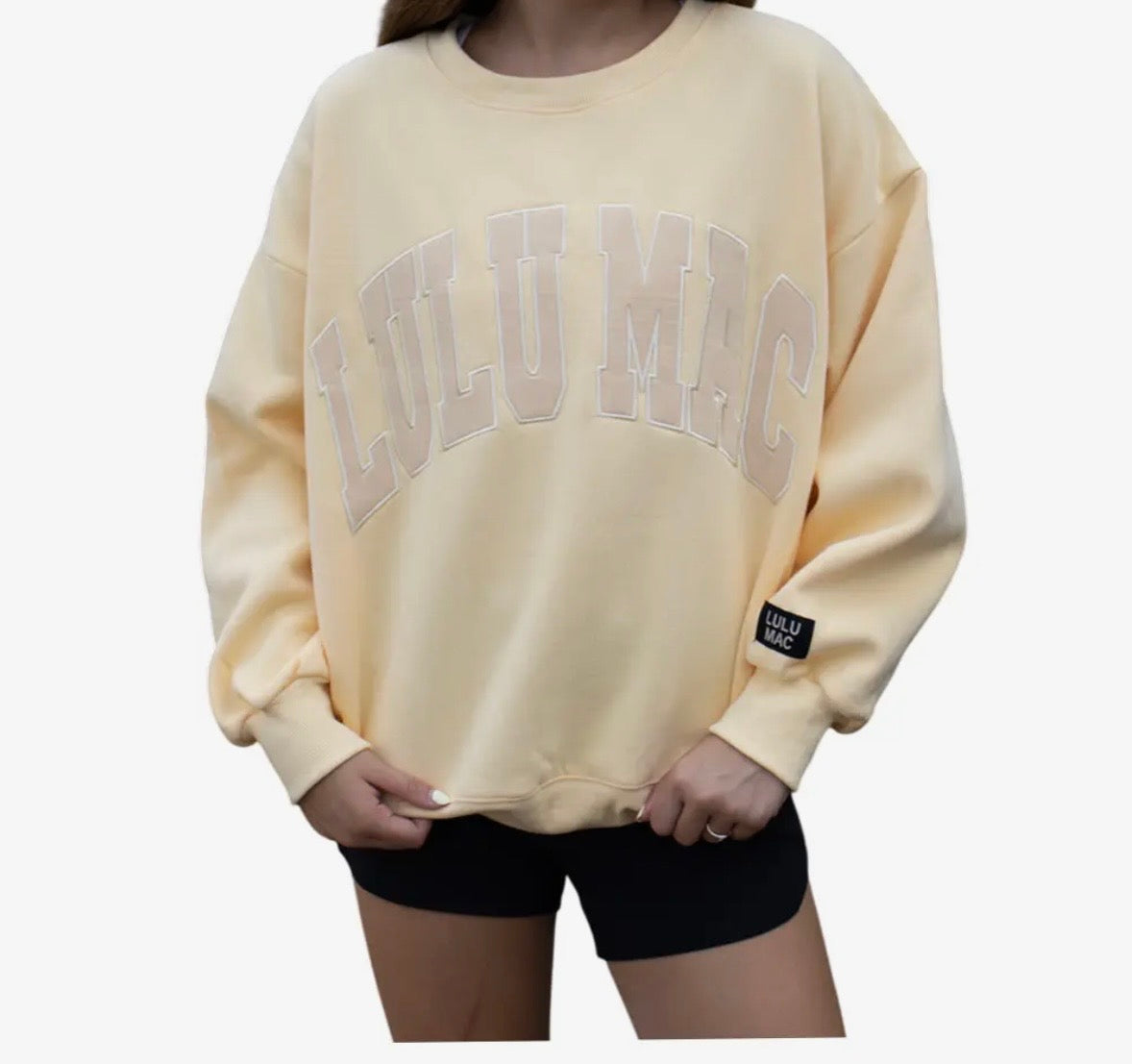 LuLu  Mono Butter Sweatshirt