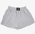 LuLu Grey Gingham Shorts