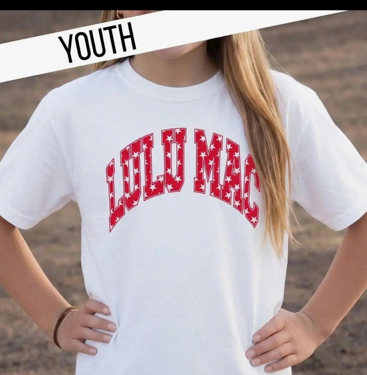LuLu Mac Youth Red Star Tee