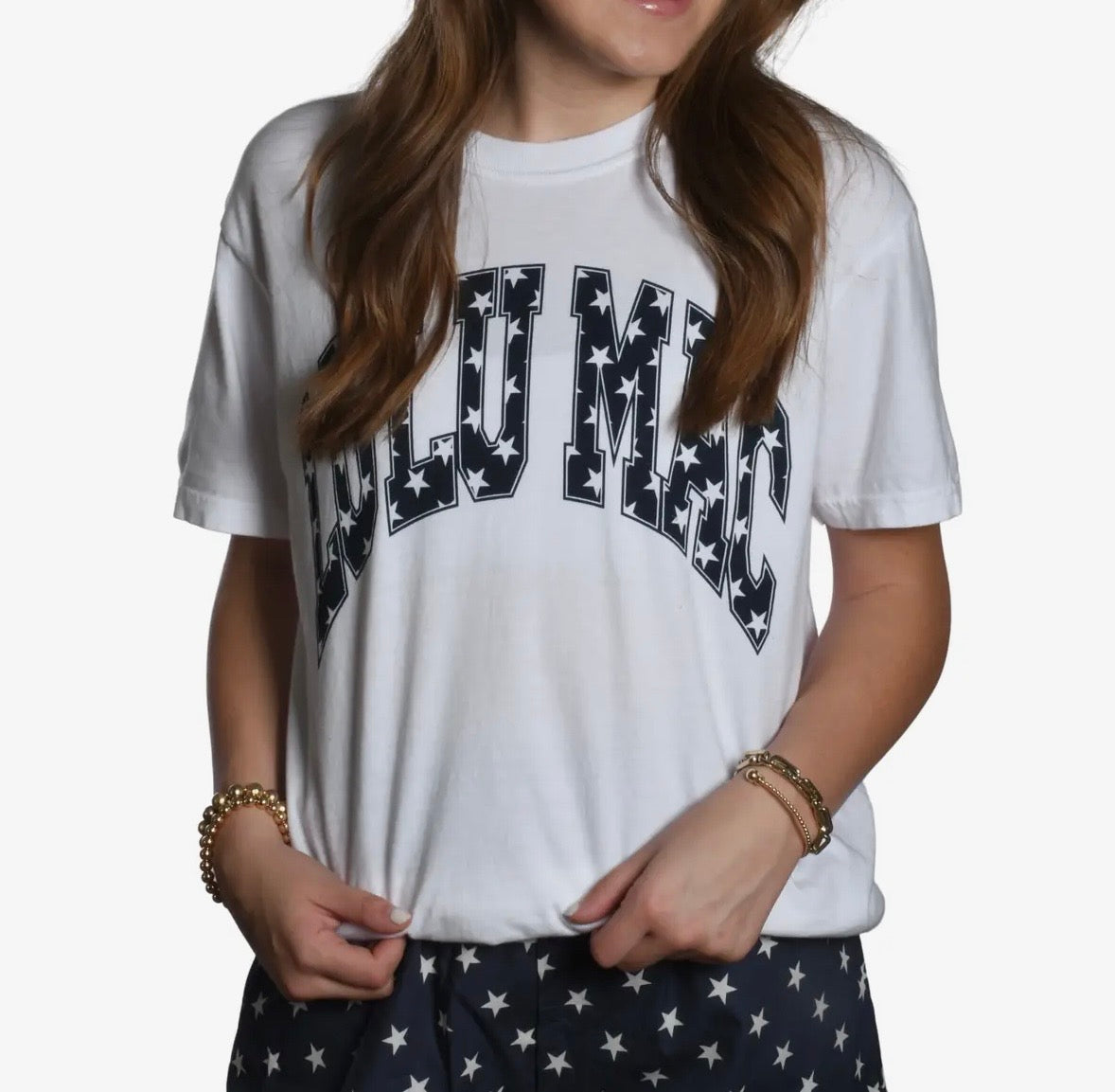 LuLu Navy Star Tee