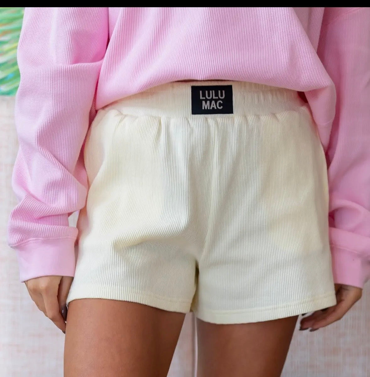 LuLu Waffle Short-Butter