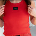 LuLu Alpha omicron Pi Tank-Red