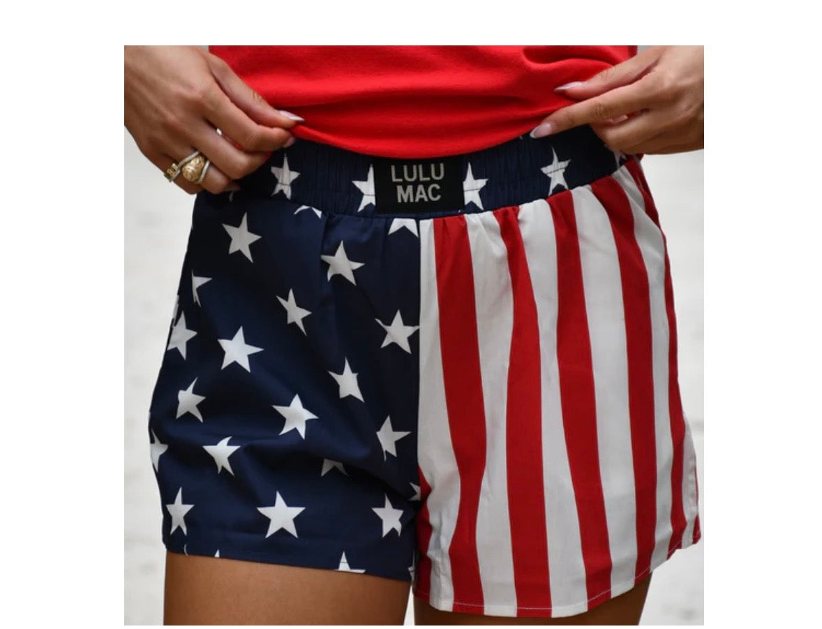 LuLu Flag Shorts