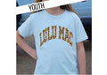 LuLu Youth Chambray Leopard Tee