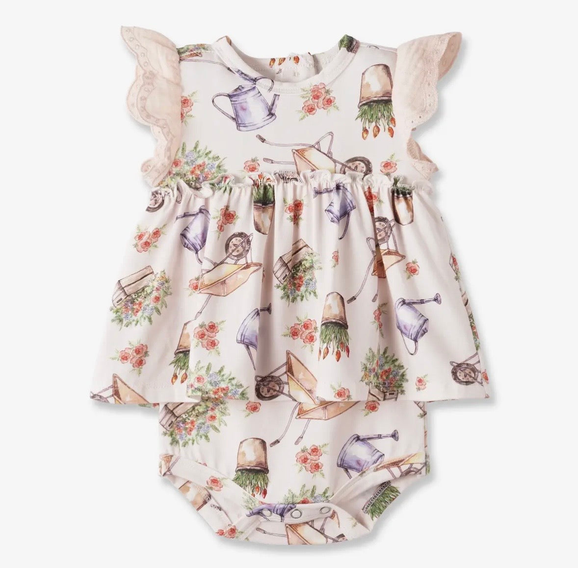 Sweet Garden Skirted Bodysuit