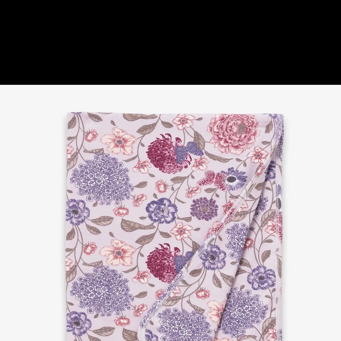 Vintage Bloom Bamboo Blanket