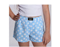 LuLu Youth Light Blue/White Dot Shorts