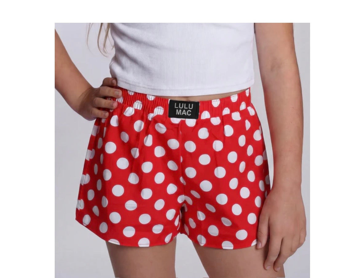 LuLu  Youth Red White Dot