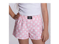 LuLu Youth Light Pink White Dot Shorts