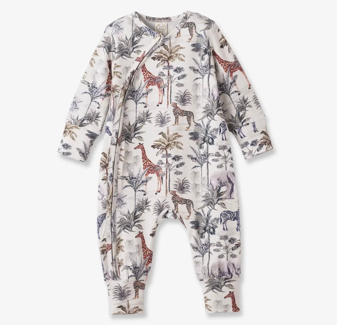 Jungle Safari Bamboo Romper