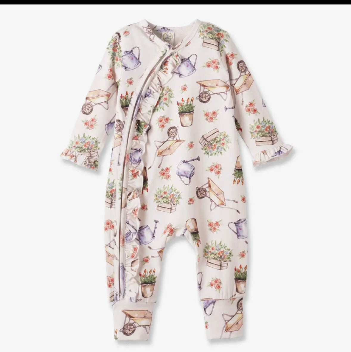 Petal Patch Baby Girl Romper