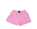 LuLu Pink Gingham shorts