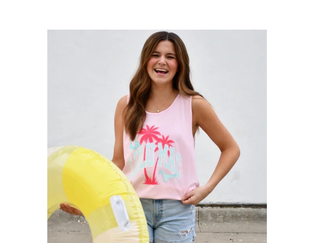 LuLu Blossom Bikini Tank