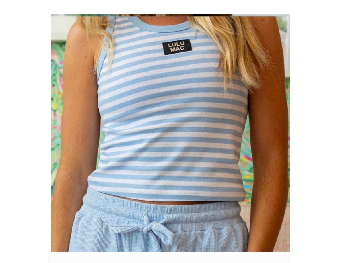 LuLu Light Blue Stripe