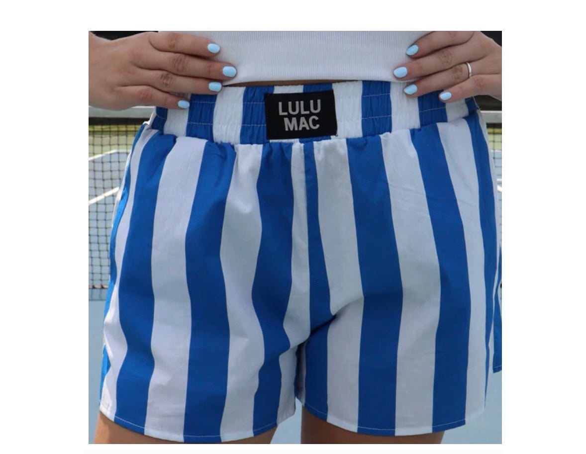 LuLu royal Blue Darby shorts
