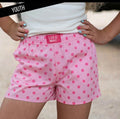 LuLu Youth Pink w/Mini Pink dot shorts