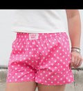 LuLu Pink W/ mini light Pink dot shorts