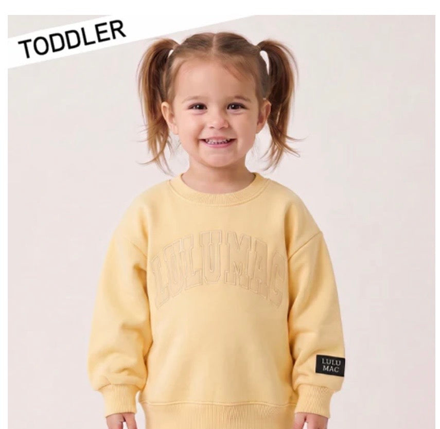 Toddler Butter Sweatshirt