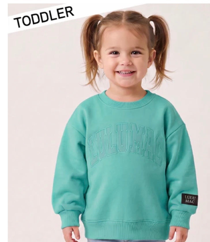 Toddler Mint Sweatshirt