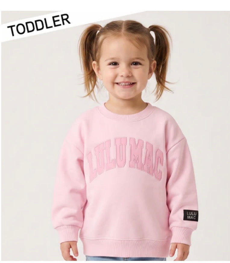Toddler Light Pink Sweatshirt