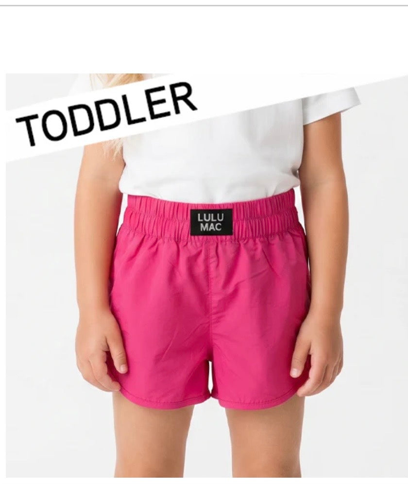 Toddler Hot Pink Shorts