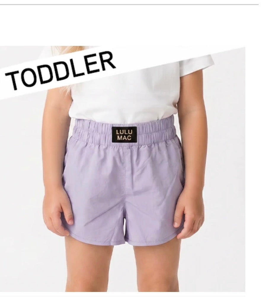 LuLu Toddler Lavender shorts