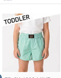 LuLu Toddler Mint shorts