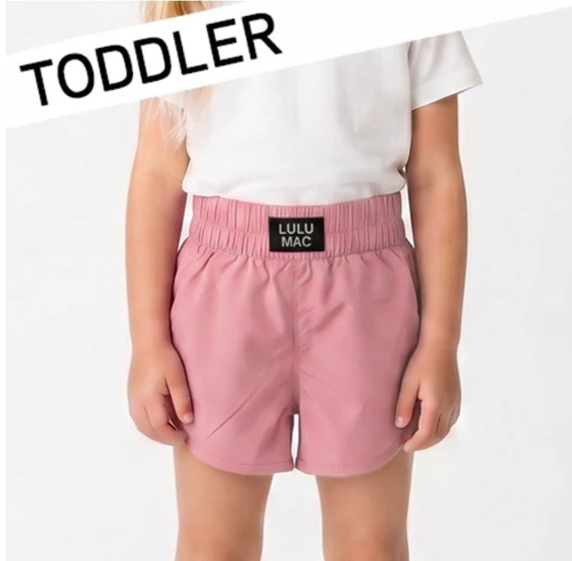 LuLu Toddler Bubblegum Shorts