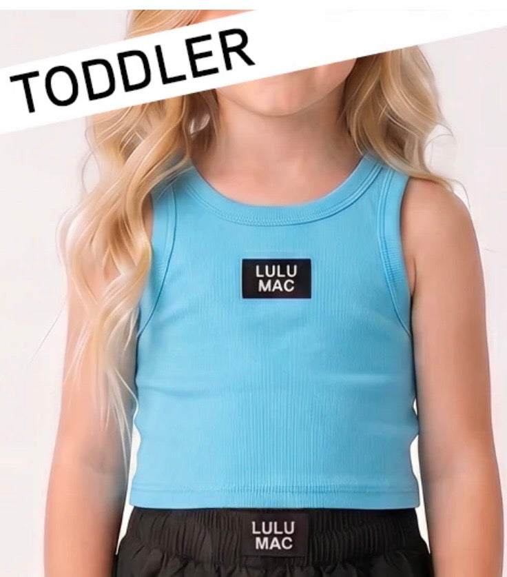 Toddler Turquoise Tank
