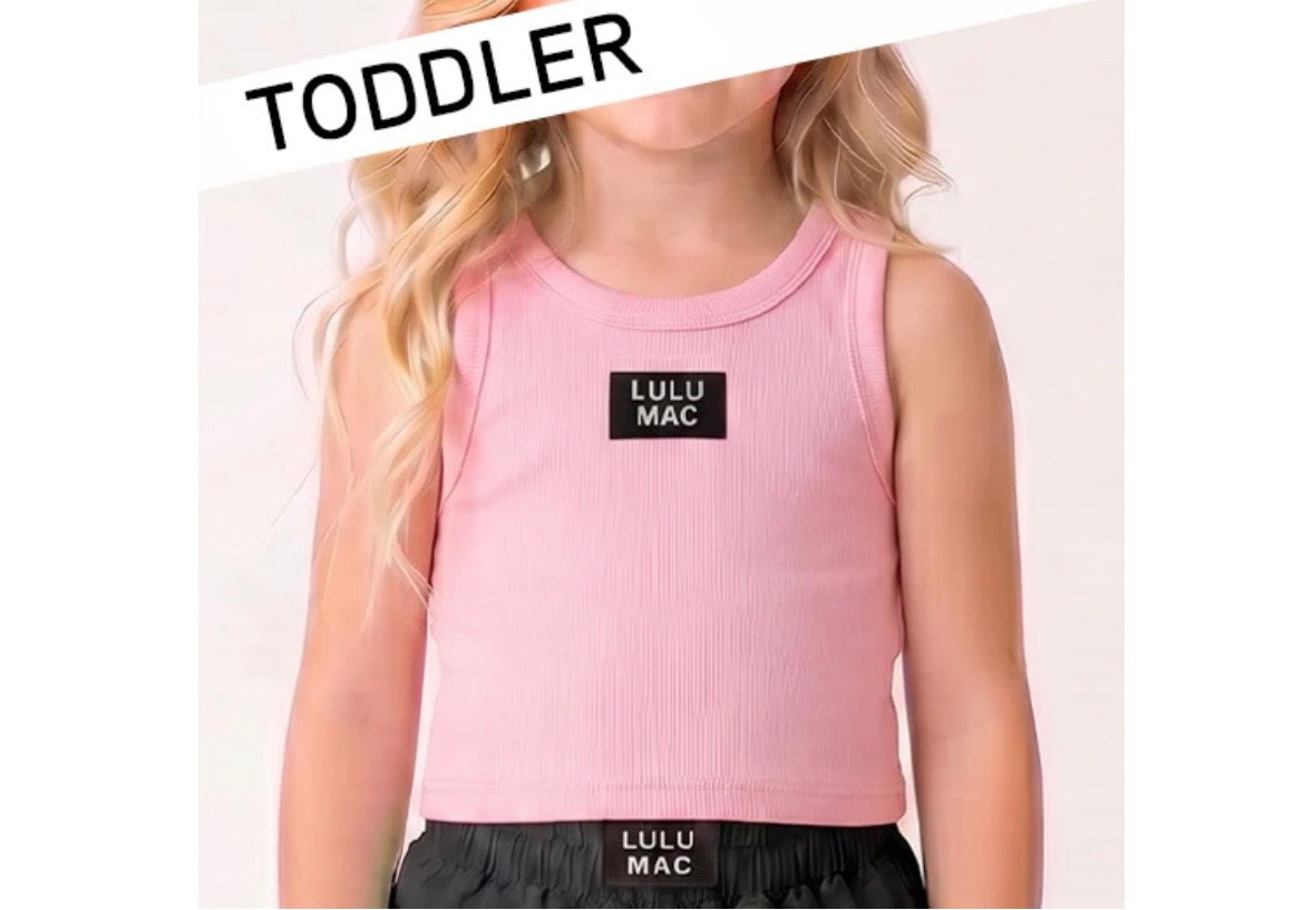 Toddler Light Pink tank