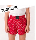 Toddler Red Mini Dot Shorts