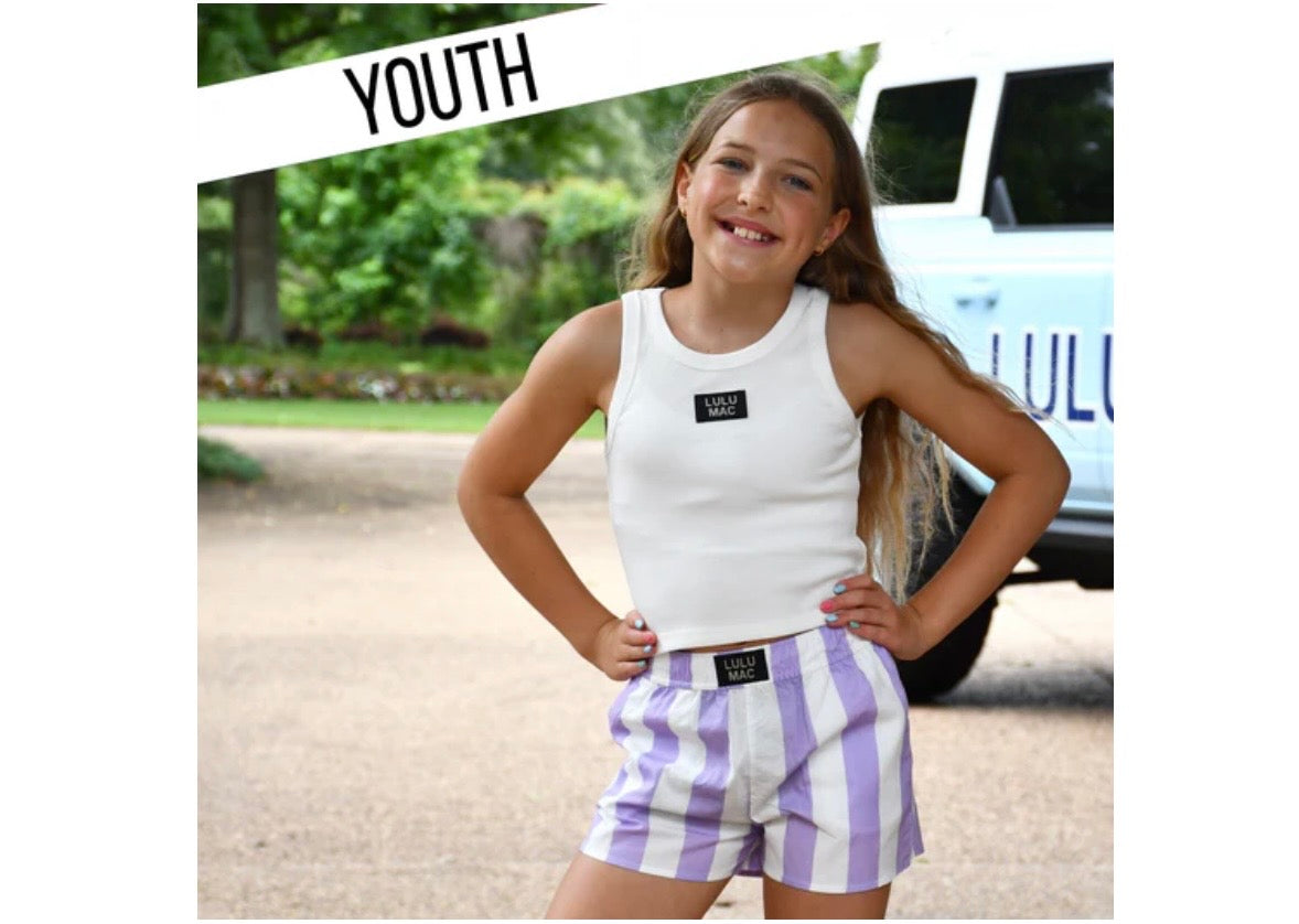 LuLu Lavender Darby Shorts