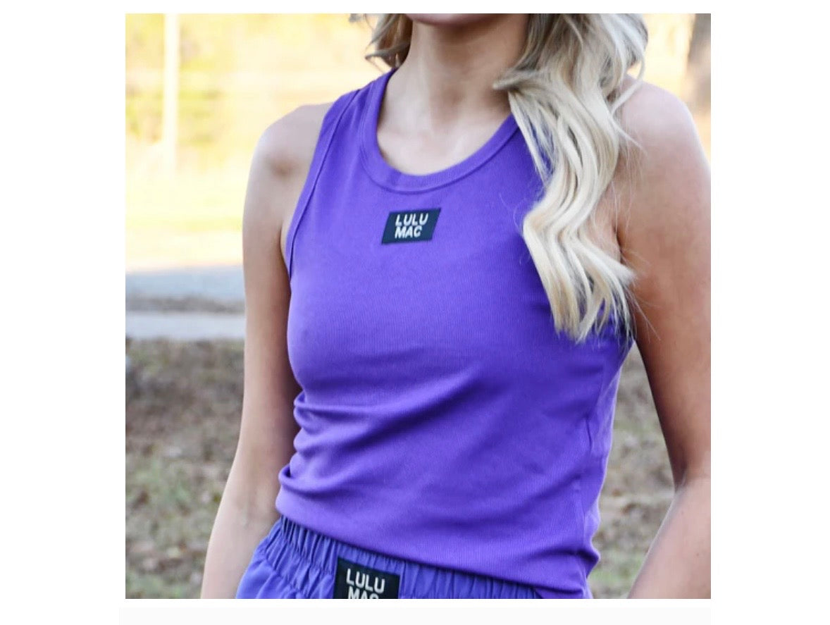 LuLu Purple Tank